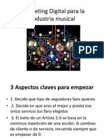 Marketing Digital para La Industria Musical