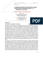 Changing Consumer Perceptions Towards Organized Retailing From Unorganized Retailing - An Empirical Analysis