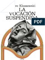 Klossowski, Pierre - La Vocacion Suspendida (CV+OCR) e