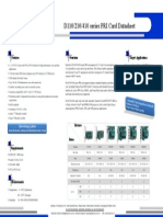 OpenVox D210/DE210/D410/DE410 Series PRI Card Datasheet