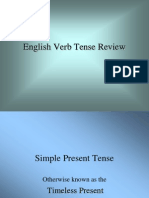 English Verb Tense Review