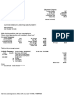 Payment Coupon: Make Checks Payable To: Please Return Upper Portion With Remittance, Thank You!