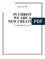 In Christ We Are A New Creation