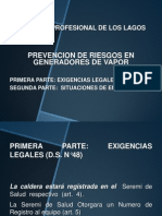 Prevencion de Riesgos en Calderas