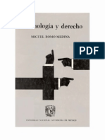 Criminologia y Derecho - Miguel Romo Medina PDF