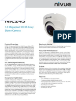 1.3 Megapixel SDI IR Array Dome Camera: Product Overview Product Overview Electronic Shutter Ron I