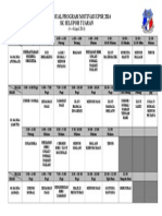 Jadual Program Motivasi Upsr 2014 SK Selupoh Tuaran: (4 - 6 April 2014)