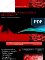 Anemia Por Deficiencia de Hierro