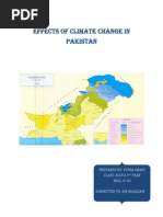 Effects of Climate Change in Pakistan