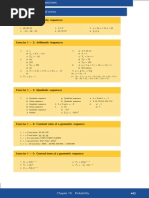 Solutions To Exercises: 1 Sequences and Series