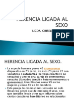 Herencia Ligada Al Sexo Medicina