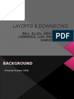 Layoffs & Downsizing