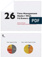 26 Time Management Hacks I Wish I'd Known at 20