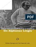 Itinerant Philosophy: On Alphonso Lingis