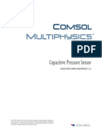 Pressure Sensor COMSOL