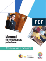 PNCT Manual Recepcionista Polivalente