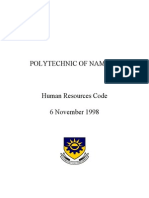 HR Code Polytechnic of Namibia