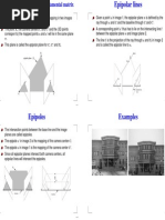 X P x x C C X C C x x π C C X x π x C C C x l π l x X x: epipolar plane