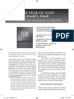 2009 Issue 4 - The Fear of God Book Review - Counsel of Chalcedon