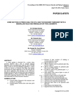 Ligament Pressure Vessel Analysis