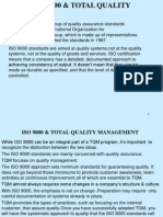 Iso 9000 & Total Quality Management