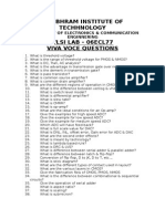 Sambhram Institute of Techhnology Vlsi Lab - 06ecl77 Viva Voce Questions