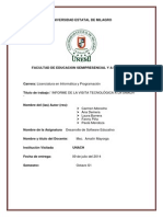 Informe de Software Educativo