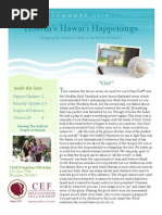 Hosein's Hawai'i Happenings: Inside This Issue