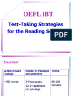 TOEFL IBT Reading