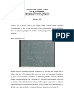 Advanced Finite Element Analysis Prof. R. Krishnakumar Department of Mechanical Engineering Indian Institute of Technology, Madras