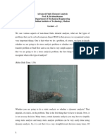 Advanced Finite Element Analysis Prof. R. Krishnakumar Department of Mechanical Engineering Indian Institute of Technology, Madras Lecture - 2