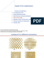 Chapter 8 Ion Implantation - II