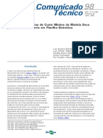 Formulacao de Dietas de Custo Minimo Da Materia Seca para Bovinos de Corte em Planilha Eletronica