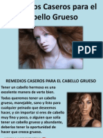 Remedios Caseros para El Cabello Grueso