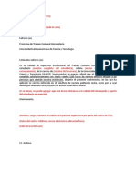 Carta de Conclusión Del TCU