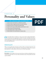 Personality and Values