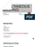 Simultaneous Masking