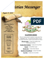 The Christian Messenger: August 17, 2014