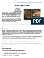 Construction of 3phase AC Induction Motors