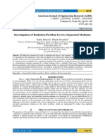 Investigation of Radiation Problem For Two Separated Mediums