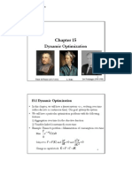 15.1 Dynamic Optimization