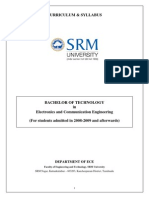 B.tech Ece Syllabus 2008-09