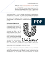 Unilever Business Ethics