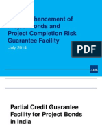 Partial Credit Guarantee Facility and Project Completion Risk Guarantee Facility