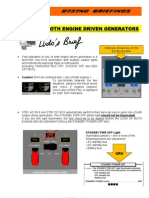 737 B-Loss of Both Engine Driven Generators