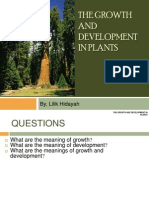 The Growth and Development in Plants