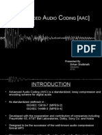 Advanced Audio Coding (Aac)