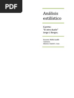 Análisis Estilístico Del Cuento de Jorge Luis Borges