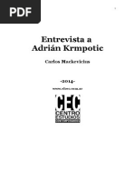 Entrevista A KRMPOTIC PDF