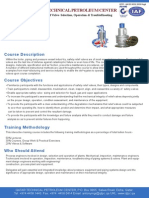 Safety Relief Valve - Selection, Operation & TroubleShooting